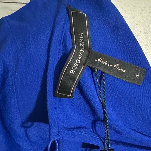 BCBGMAXAZRIA Rosetta Royalblue Dress Size S - Picture 6 of 7